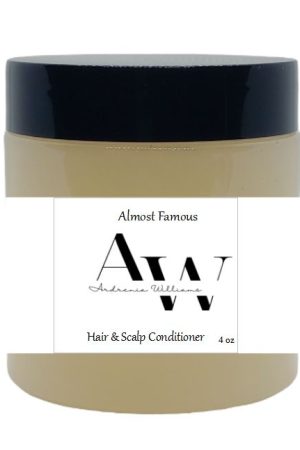 Almost Famous Hair & Scalp Conditioner 4 oz, made in USA for all hair types