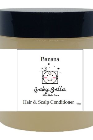 Kids Banana Hair & Scalp Conditioner, 4 OZ, Made in USA