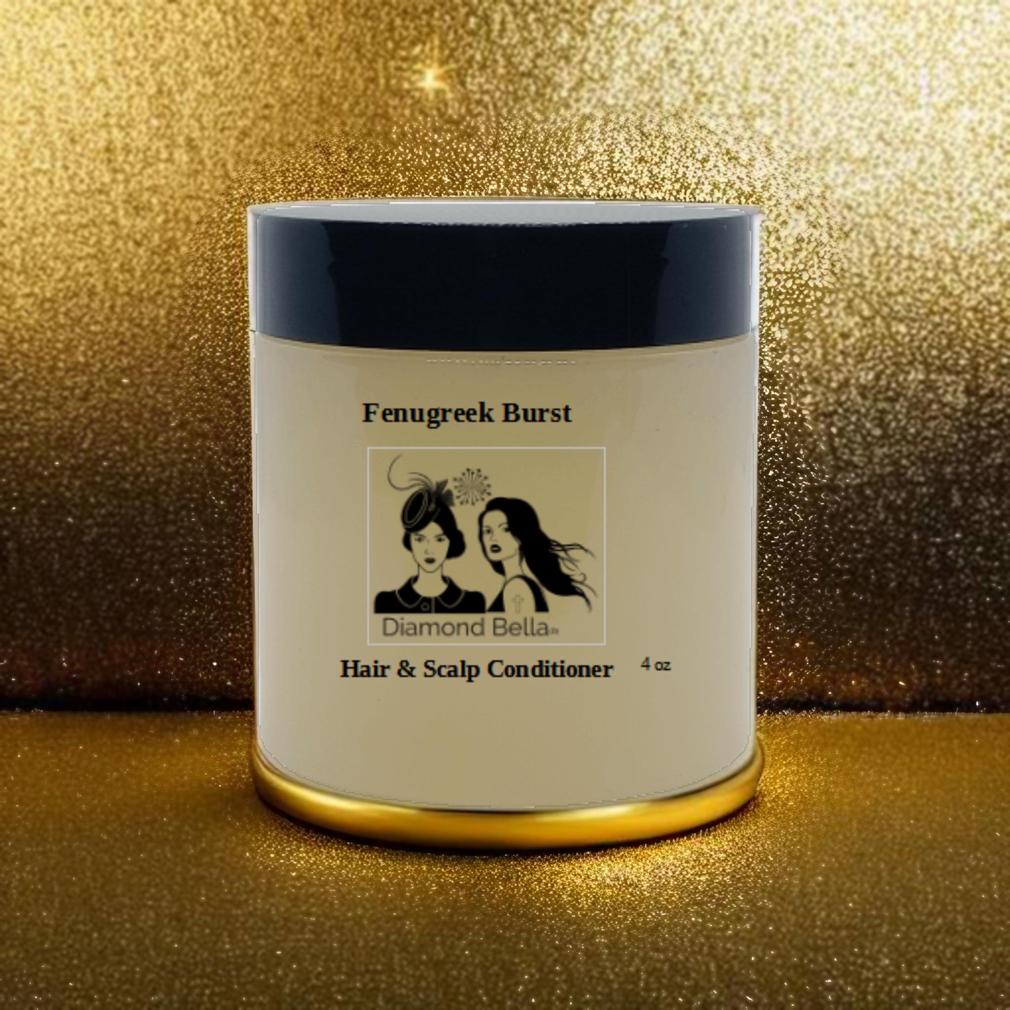 Fenugreek Burst Hair & Scalp Conditioner 4 oz - Image 3