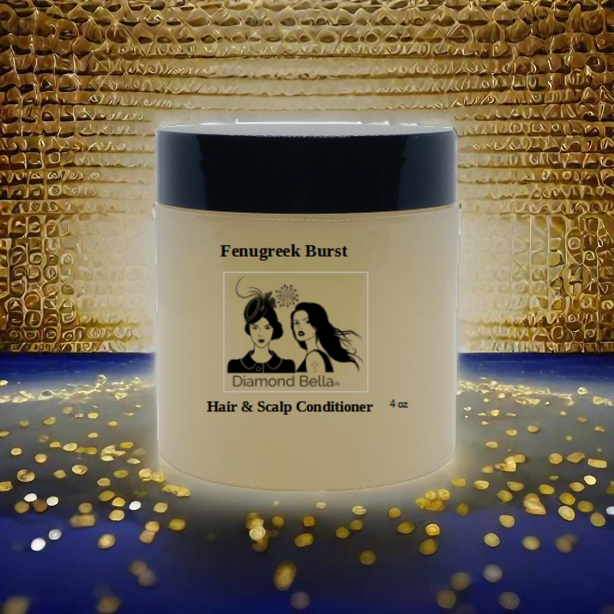 Fenugreek Burst Hair & Scalp Conditioner 4 oz - Image 2