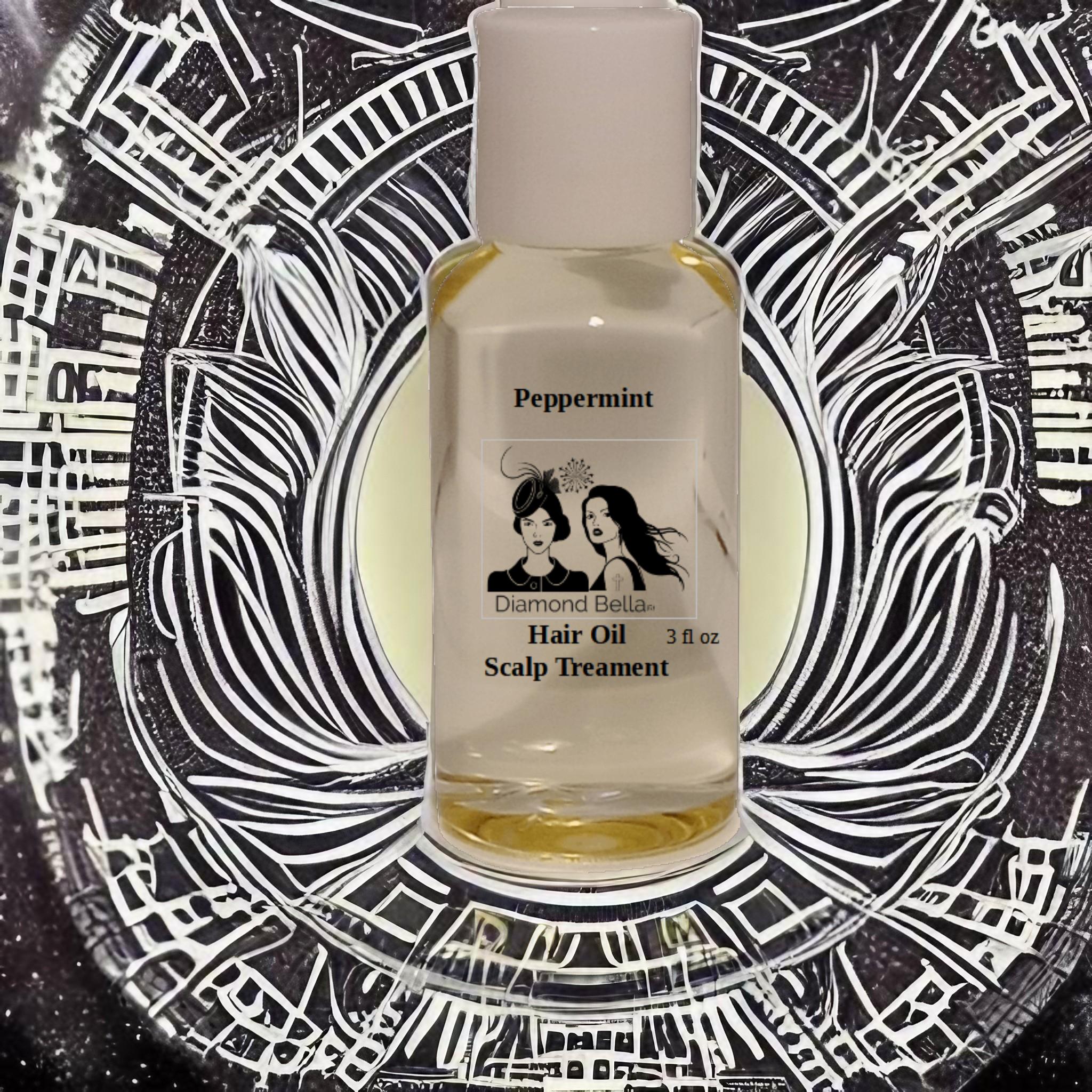 Peppermint Hair Oil 3 fl oz - Image 3