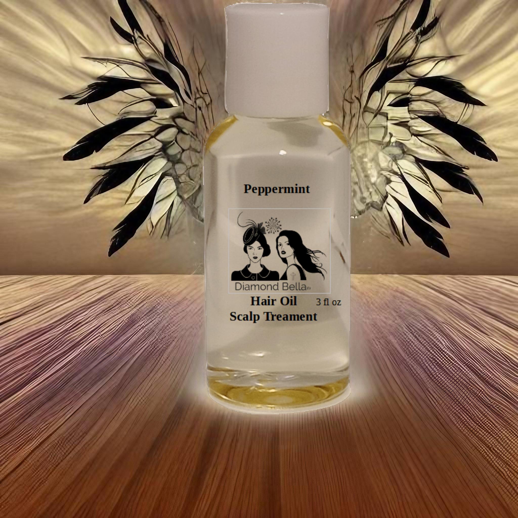 Peppermint Hair Oil 3 fl oz - Image 2